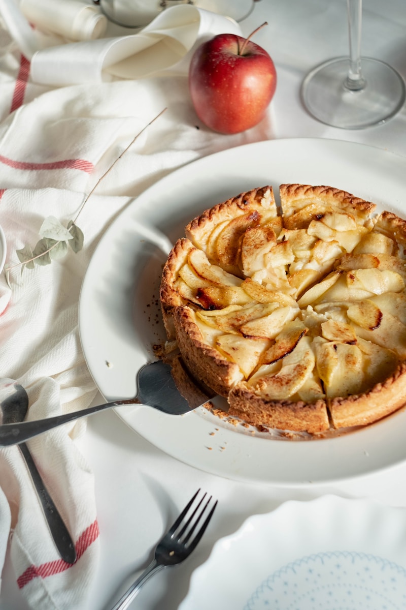 Шарлотка яблочная